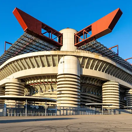 Appartement Qc&fun - San Siro Stadium Milaan